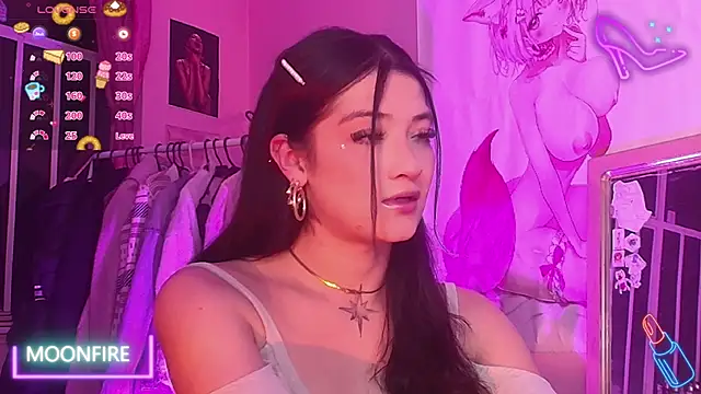 Snapshot of moonfiredancer chatting on 22, 10, 2025 moonfiredancer online show from 22, 10, 2025