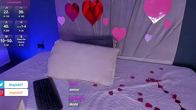 Snapshot of Shayla27 chatting on 14, 2, 2026 Shayla27 online show from 14, 2, 2026