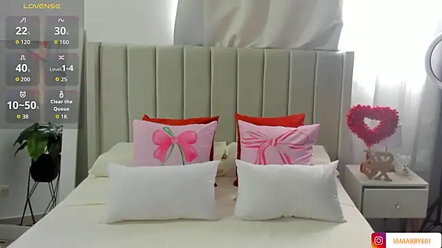 Abbye blue01 online show from 20, 2, 2026