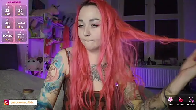 PinkHurricaneOfficial online show from 21, 1, 2025