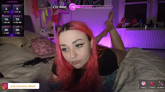 PinkHurricaneOfficial online show from 10, 2, 2025