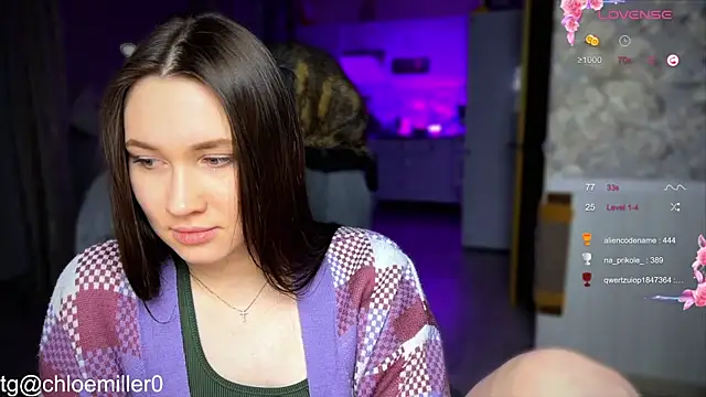 ChloeMillerMeow online show from 1, 2, 2025