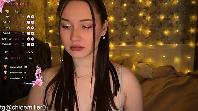 ChloeMillerMeow online show from 15, 2, 2025