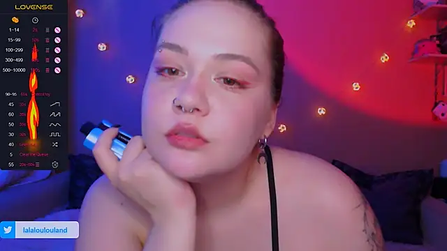 Snapshot of lala_loulou_land chatting on 10, 10, 2025 lala loulou land online show from 10, 10, 2025