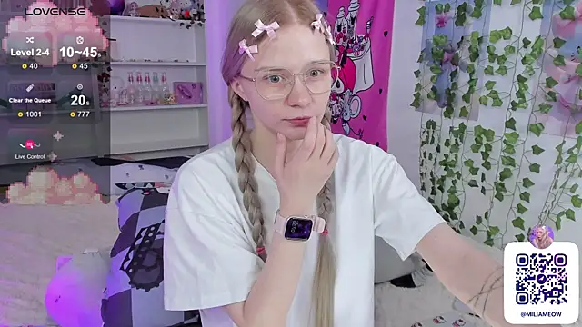 Milia Parker online show from 2, 2, 2025