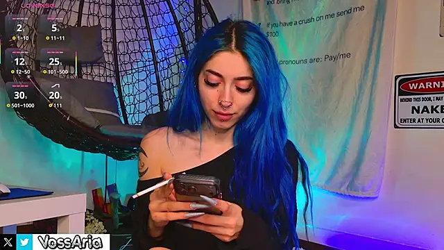 Snapshot of AriaVoss chatting on 24, 5, 2026 AriaVoss online show from 24, 5, 2026