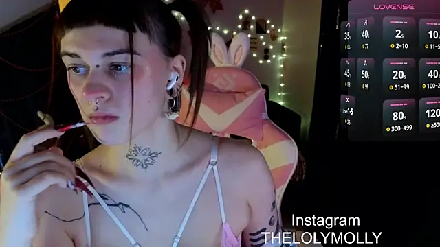 Snapshot of LolyMolli chatting on 24, 12, 2024 LolyMolli online show from 24, 12, 2024