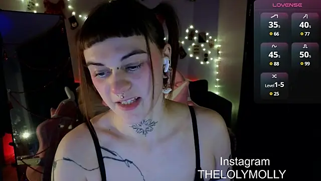 Snapshot of LolyMolli chatting on 25, 12, 2024 LolyMolli online show from 25, 12, 2024