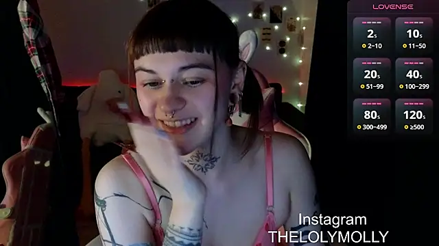 Snapshot of LolyMolli chatting on 10, 1, 2025 LolyMolli online show from 10, 1, 2025