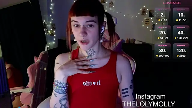 Snapshot of LolyMolli chatting on 25, 2, 2025 LolyMolli online show from 25, 2, 2025