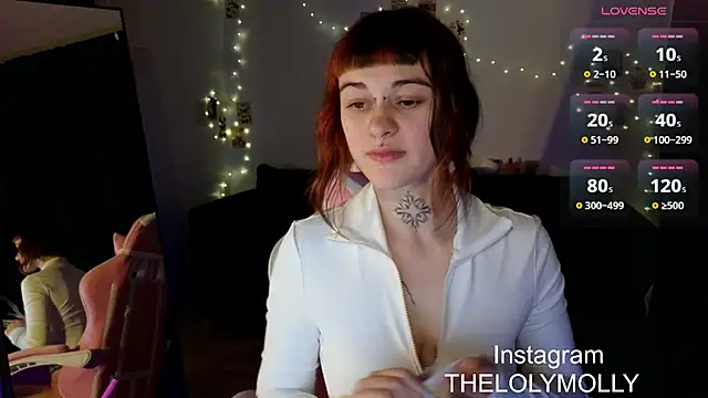 Snapshot of LolyMolli chatting on 7, 3, 2025 LolyMolli online show from 7, 3, 2025