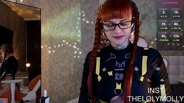 LolyMolli online show from 12, 1, 2026