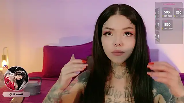 NinaInk online show from 7, 11, 2025