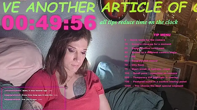 cassiemichellexx online show from 12, 1, 2026