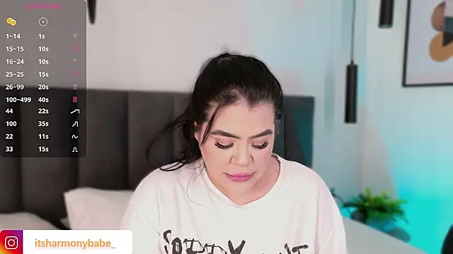 Harmonybabe  online show from 14, 2, 2026