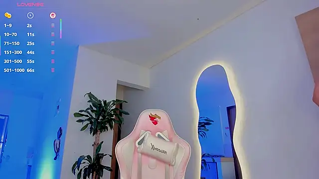 Pretty Mariangel online show from 1, 11, 2025