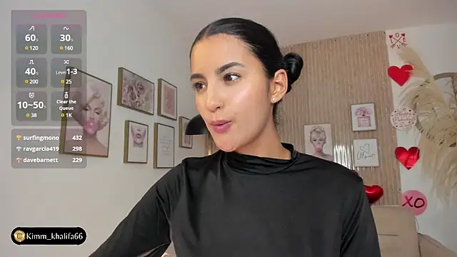 Kimm khalifa online show from 19, 2, 2025