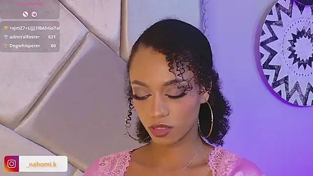 Snapshot of Nahomi_King chatting on 10, 2, 2025 Nahomi King online show from 10, 2, 2025