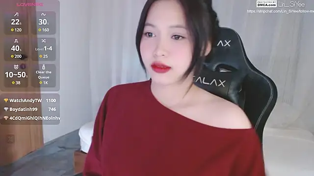 Lin SiYee online show from 25, 1, 2025