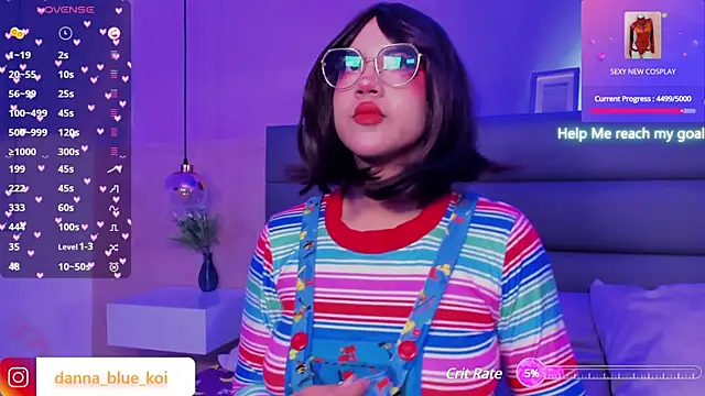 Snapshot of blue_koi chatting on 19, 1, 2025 blue koi online show from 19, 1, 2025