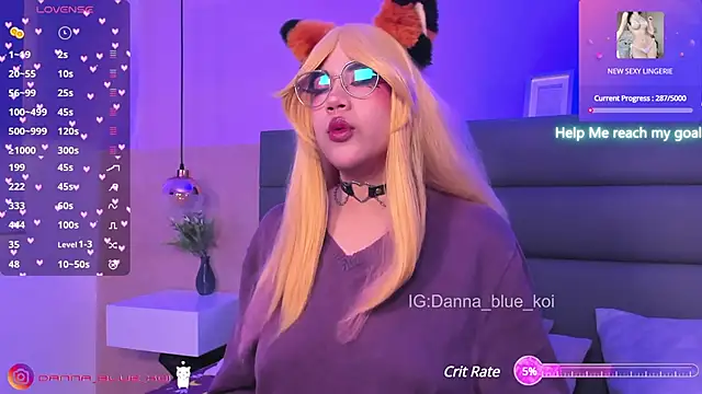 Snapshot of blue_koi chatting on 21, 1, 2025 blue koi online show from 21, 1, 2025