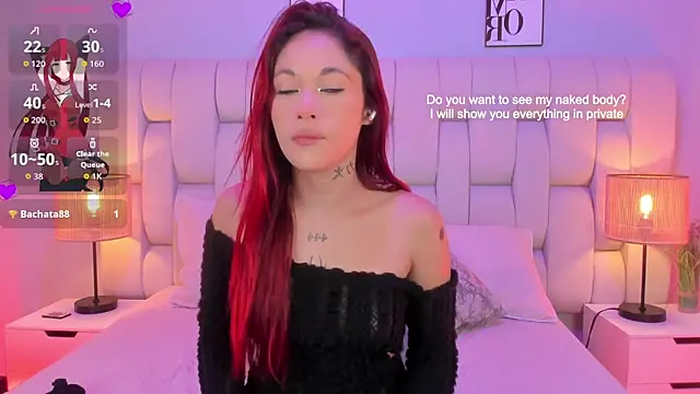 Snapshot of SkinnyFoxy chatting on 18, 4, 2026 SkinnyFoxy online show from 18, 4, 2026