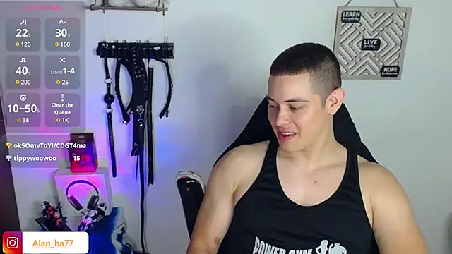 Alan hadid1 online show from 25, 1, 2025