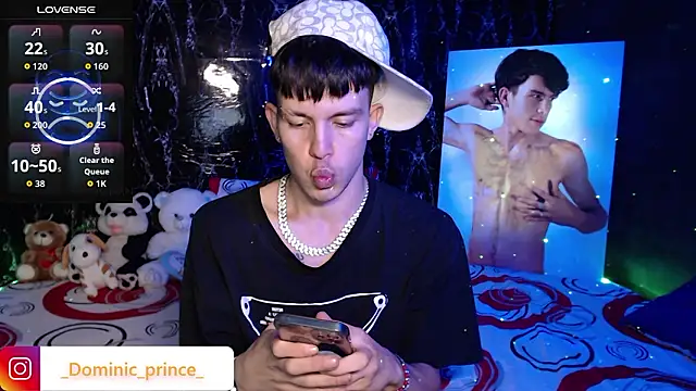 Snapshot of DominicPrince chatting on 1, 3, 2026 DominicPrince online show from 1, 3, 2026