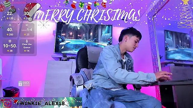 Twinkie-Alex18 online show from 27, 12, 2024