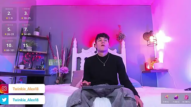 Twinkie-Alex18 online show from 3, 3, 2025