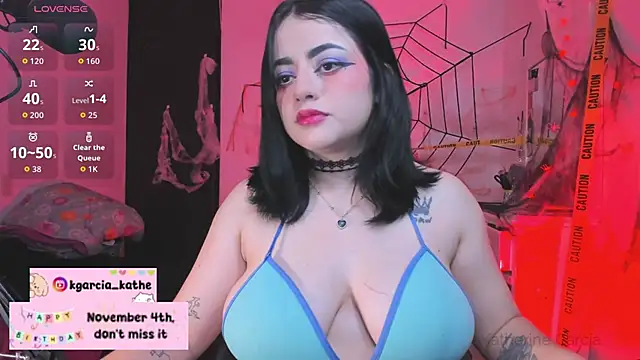 Snapshot of Lin-cute chatting on 26, 10, 2025 Lin-cute online show from 26, 10, 2025