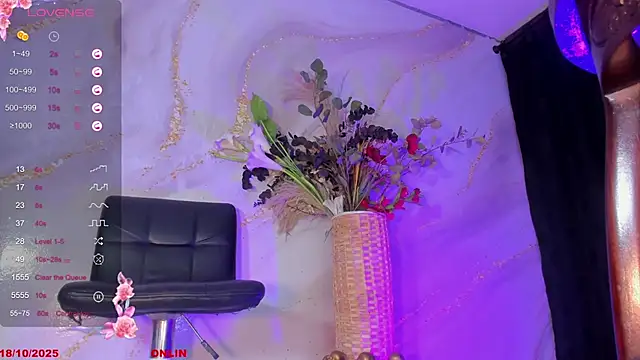 Snapshot of Karla-Ebony chatting on 18, 10, 2025 Karla-Ebony online show from 18, 10, 2025