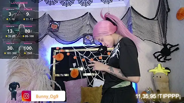 Bunny O online show from 28, 10, 2025