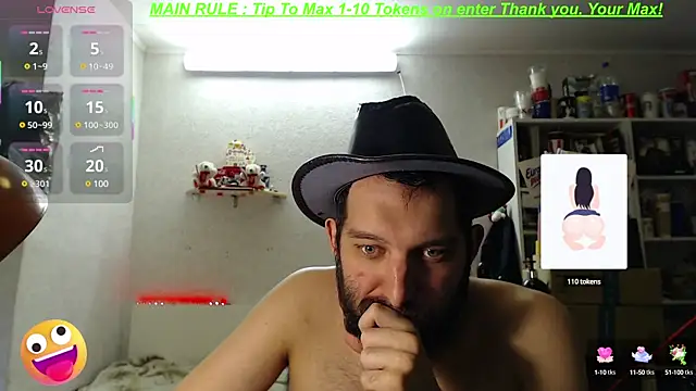 BISEXGOOD777 online show from 7, 3, 2025