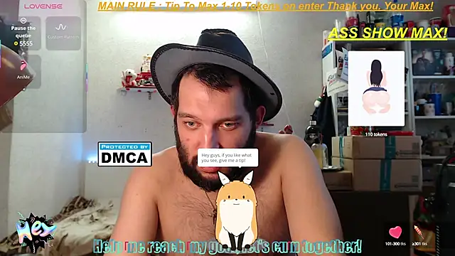 BISEXGOOD777 online show from 20, 3, 2025