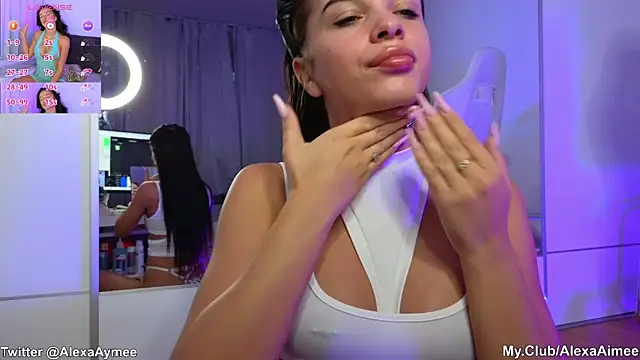 Snapshot of AlexaAimee chatting on 22, 12, 2024 AlexaAimee online show from 22, 12, 2024