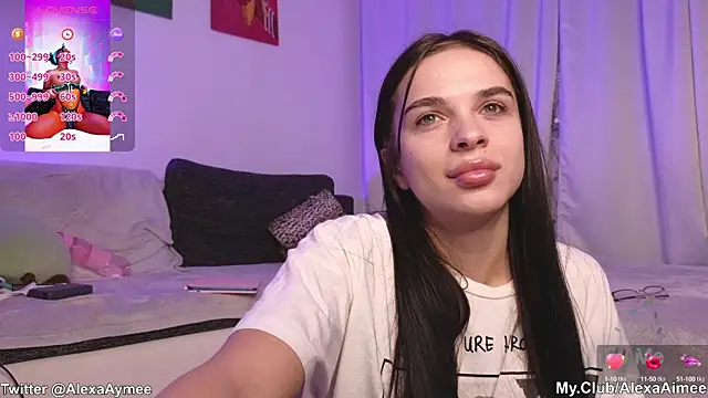 Snapshot of AlexaAimee chatting on 3, 2, 2025 AlexaAimee online show from 3, 2, 2025