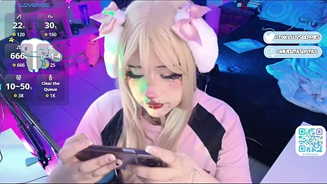 Snapshot of toky_doll chatting on 18, 7, 2026 toky doll online show from 18, 7, 2026