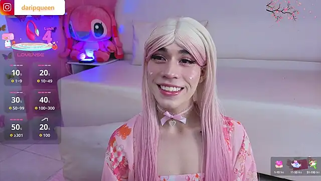 DaripQueen online show from 16, 9, 2025