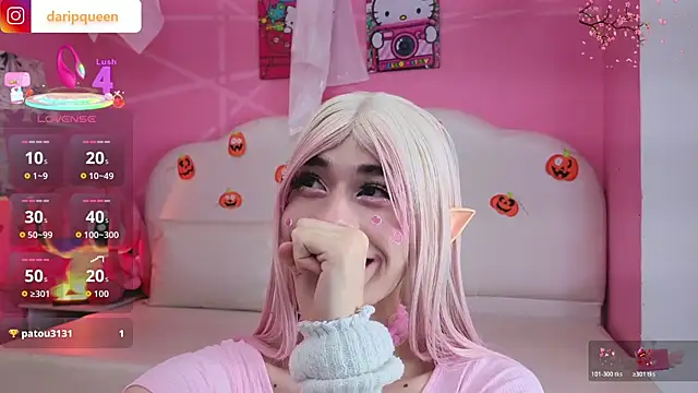 DaripQueen online show from 23, 10, 2025