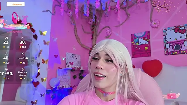 DaripQueen online show from 7, 3, 2026