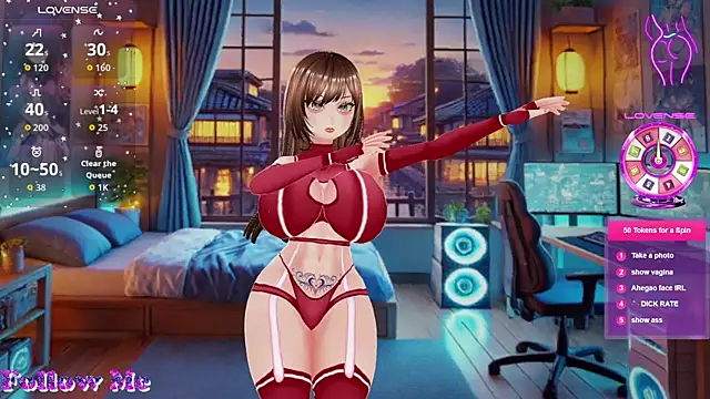 Hanaedamngirl online show from 3, 12, 2025