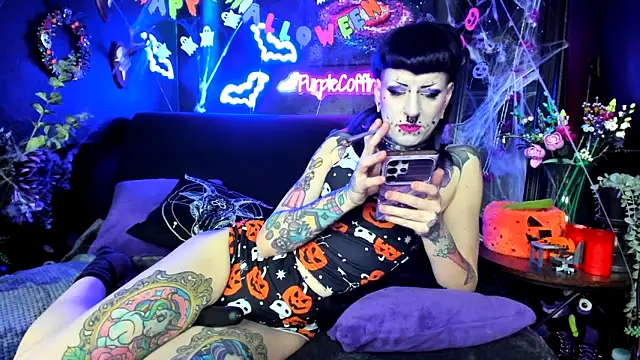 Purple Coffin666 online show from 5, 2, 2026