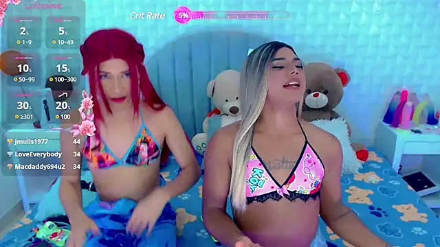 Snapshot of party_duo_trans chatting on 21, 2, 2025 party duo trans online show from 21, 2, 2025