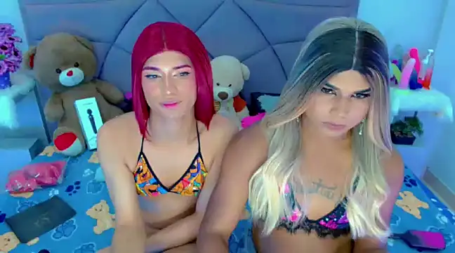 Snapshot of party_duo_trans chatting on 4, 3, 2025 party duo trans online show from 4, 3, 2025