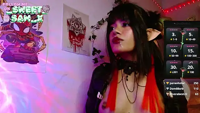 Snapshot of sweet_Samx chatting on 5, 2, 2025 sweet Samx online show from 5, 2, 2025