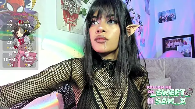 Snapshot of sweet_Samx chatting on 24, 2, 2025 sweet Samx online show from 24, 2, 2025