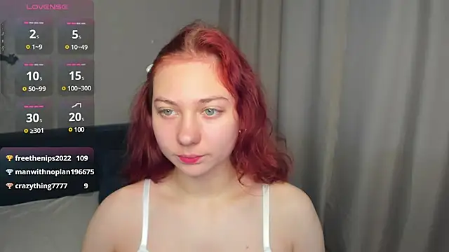 Snapshot of Miss_you_kiss chatting on 10, 1, 2025 Miss you kiss online show from 10, 1, 2025