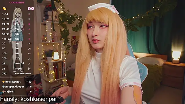 koshkasenpai online show from 26, 2, 2025