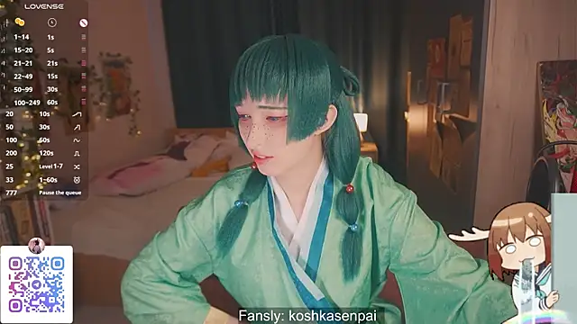 koshkasenpai online show from 21, 9, 2025